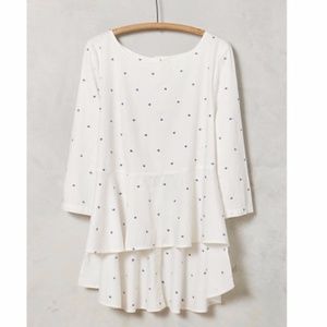 Maeve Dottie Peplum Top